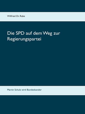cover image of Die SPD auf dem Weg zur Regierungspartei